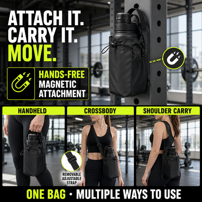 Borsa magnetica PRO-L'accessorio essenziale per la palestra