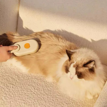 Spazzola a vapore per cani e gatti